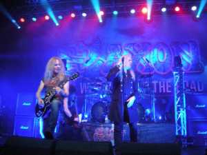 Saxon Warriors of the Road Wolrd Tour 2014